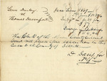 Document, Durley v. Davenport, June 5, 1839