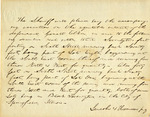 Document, Garrett Elkin Case, ca. 1840s