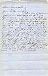 Document, Statements of Filing for New Trial, Correll et al. v. McDaniel et al., ca. 1855