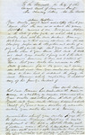 Document, Bill Charging Abandonment and Adultery, Sebrina Hopkins v. Freeman Hopkins, November 1855