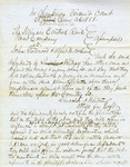 Document, Action of Assumpsit, Illinois Central Railroad Company v. John Gatewood & Alfred W. Cochran, November 30, 1858