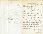 Letter, Abraham Lincoln to Edwin M. Stanton and David Hunter, September 23, 1862