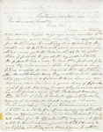 Letter, G.W. Lawrence to Leonard Sweat, Signed by Abraham Lincoln, January 6, 1864