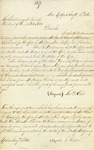 Letter, Thomas D. Eliot and S. Hooper to Abraham Lincoln, Signed by Abraham Lincoln and Edwin M. Stanton, August 22, 1864