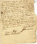 Land Rights Agreement, John Onion and Moses Stanton to Perry Healy, undated