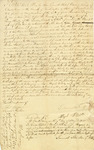 Land Deed, Edward Wilcox to Perry Healy, Charlestown, Rhode Island, May 7, 1833