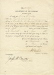 Widow's Claim, Department of the Interior, Betsey E. Colby, June 20, 1863