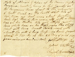 Appraisal of Horse, October 26, 1827