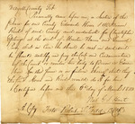 Undertaking Agreement, Edward Howe and William Reid on Behalf of Christopher Eptings, March 6, 1810