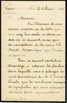 Letter, John Bigelow to Jules Favre, June 19, 1865 by John Bigelow