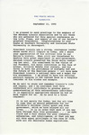 Letter, George Bush to Abraham Lincoln Association, September 11, 1992