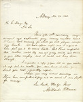 Letter, Millard Fillmore to H. C. Day, November 21, 1848