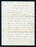 Letter, Frederick T. Frelinghuysen to Henry B. Anthony, January 14, 1882