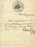 Letter, Owen Lovejoy to Philander Chase, July 21, 1838