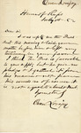 Letter, Owen Lovejoy to Unknown, July 1, 1862