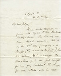 Letter, Charles Sumner to Joseph Story, December 24, 1840