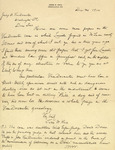 Letter, Jess W. Weik to Willis Van Devanter, December 24, 1914