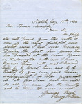 Letter, Henry Wilson to Thomas Murphy, August 18, 1876 by Henry Wilson