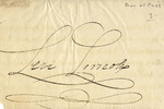 Levi Lincoln's Signature