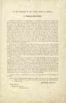 Proclamation Concerning Aliens Broadside, May 8, 1863