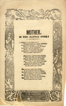 Song Lyric Sheet, "Mother is the Battle Over?" 1865