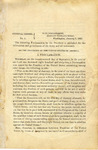 General Orders No. 1, Fifth Edition of Final Official Emancipation Proclamation, January 2, 1863