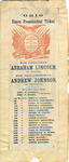 Broadside, Ohio Union Presidential Ticket, [1864]