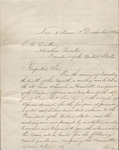 Thomas J. Durant’s letter to Lincoln, presenting Emancipation Celebration from “Colored People, New Orleans