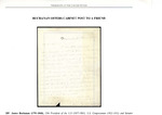 Letter, Abraham Lincoln to Edwin Stanton, January 12, 1863 and Letter, James Buchanan to Jeremiah S. Black, March 6, 1863