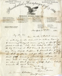 Letter, Gideon Wells to Carl Schurz, October 25, 1860