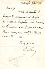 Letter, Carl Schurz to Unknown, January 7, 1875 by Carl Schurz