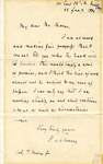 Letter, Carl Schurz to John T. Morse, January 22, 1884