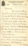 Letter, Carl Schurz to Horatio King, June 18, 1891