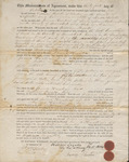Property Deed, William Ingalls to James Huntons, October 13, 1844