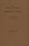The Character and Religion of President Lincoln by Noah Brooks