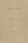Abraham Lincoln by John George Nicolay