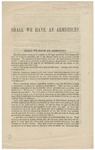 Shall We Have An Armistice. by Union Congressional Committee.