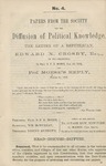 The Letter of a Republican, Edward N. Crosby, Esq., of Poughkeepsie, to Prof. S.F.B. Morse, Feb. 25, 1863: and Prof. Morse's reply, March 2d, 1863. by Edward N. Crosby
