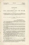 Letter from the Secretary of War, Transmitting, in Compliance with Law, Certain Information Relative to the Negotiation with the Legal Representatives of the late Confederate Generals Bragg and Polk for the Purchase of Certain Papers Relating to the Late War. by United States. War Records Office.