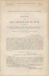 Awards for the Capture of Booth and Others.:  Letter from the Secretary of War, in Answer to a Resolution of the House of 10th instant
