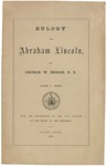 Eulogy on Abraham Lincoln, June 1, 1865 :with the proceedings of the City Council on the death of the President