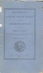 Proceedings of the City council of Providence on the death of Abraham Lincoln: with the oration delivered before the municipal authorities and citizens June 1, 1865/ by William Binney, esq.