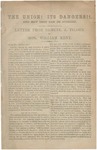 The Union. Its Dangers!! and How They can be Averted / Letter from Samuel J. Tilden to Hon. William Kent.