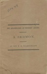 The Assassination of President Lincoln :a Sermon Preached in St. James Church, Birmingham, Ct., April 19th, 1865 by Nathan Henry Chamberlain