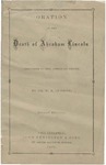 Oration on the Death of Abraham Lincoln: Addressed to the American people by William E. Guthrie