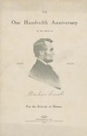 The One Hundredth Anniversary of the Birth of Abraham Lincoln by Francis Grant Blair