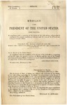 Message of the President of the United States Communicating, in Compliance with a Resolution of the Senate of the 13th ultimo, Information in Relation to the Present Condition of Mexico and the Case of the French war Transport Steamer Rhine.
