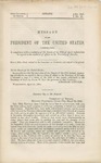 Message of the President of the United States : Communicating, in Compliance with a Resolution of the Senate of the 27th of April, Information in Regard to the Condition of Affairs in the Territory of Nevada.