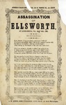 Assassination of Ellsworth, at Alexandria, Va., May 24th, 1861.