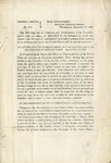 General orders. No. 315 War Department, Adjutant General's Office, Washington, September 17, 1863: the Following Act of Congress and Proclamation of the President